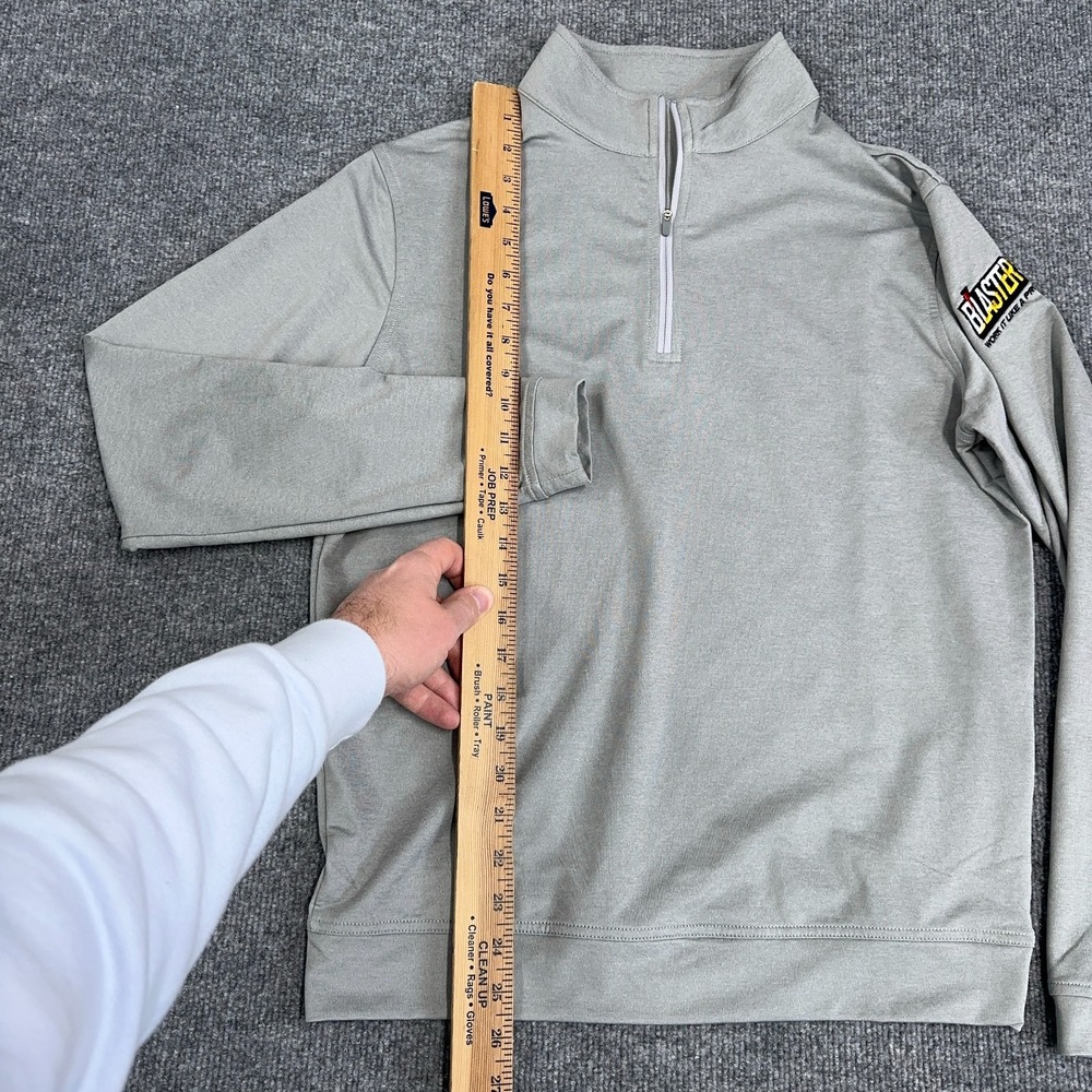 Peter Millar Pullover Men Small Gray Perth Perfor… - image 4